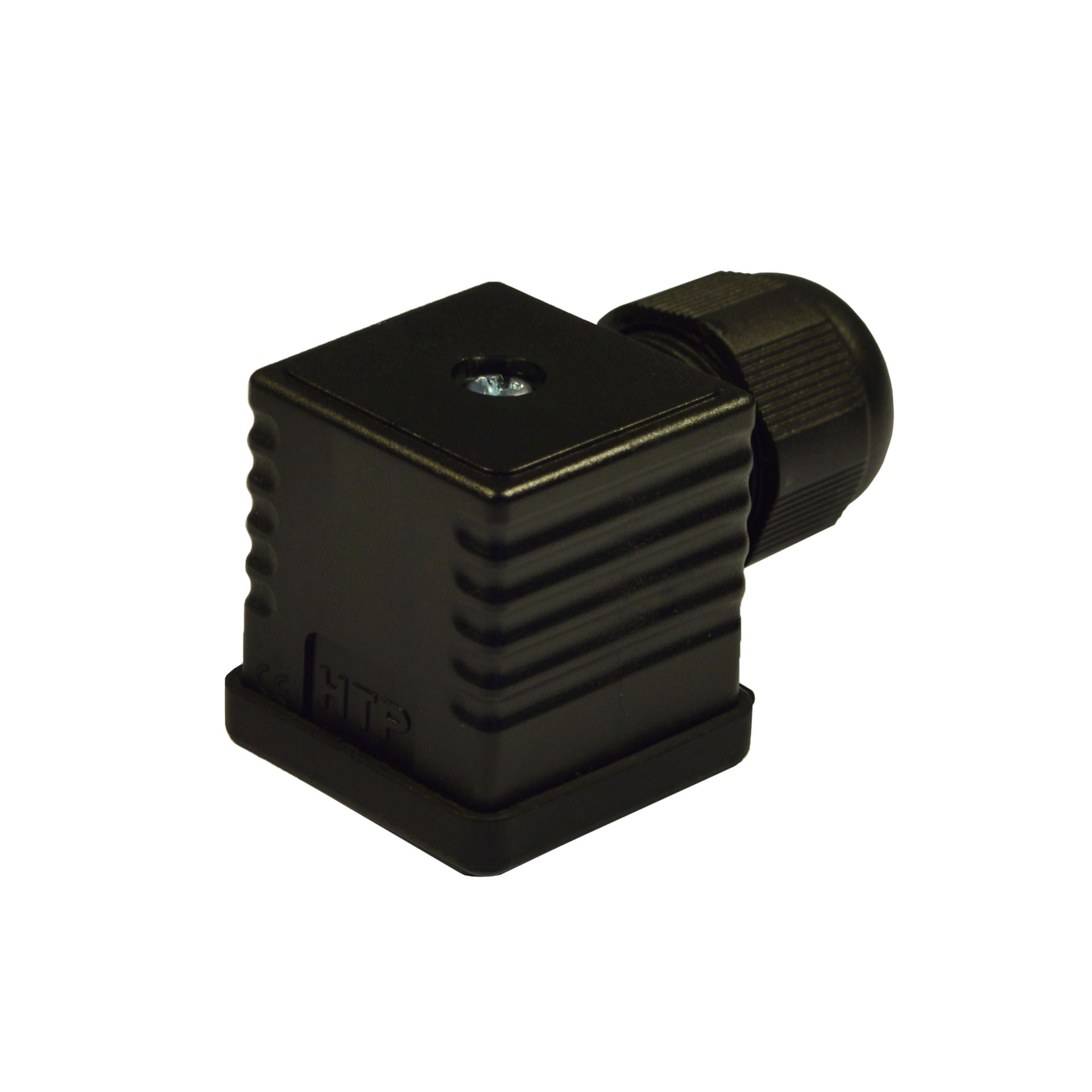 DIN43650/A,18mm,2p+t(h.12),nero,snz elet,pressacavo per cavo ø4 - ø9